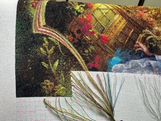 クロスステッチ制作ｰArtecy【Dear Alice】Part16 | まにまにステッチ雑記帳